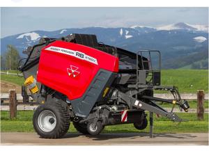 Mini Hay Baler Machine Multipurpose Tractor Grass Round Baler <b>for</b> Farm Use New Used Condition with Motor Engine Core Components - Product Image 2