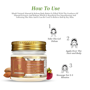 Beurre pour le corps Khadi Natural Amande & Kokum 100 g - Product Image 5