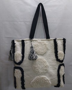 Chic Aesthetic Dari Cotton Tote <b>Bag</b> Eco-Friendly Stylishly Handmade Women's Exclusive Reusable <b>Beach</b> <b>Bag</b> Fancy Wholesale Product - Product Image 3