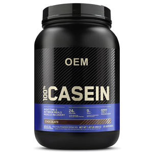 אבקת חלבון קזין מיסלרי 100% מותאמת אישית של יצרן ציוד מקורי (OEM) לשיפור תזונת ספורט למבוגרים, תומכת בהתאוששות שרירים ועלייה במשקל - Product Image 2