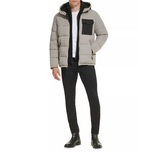 Manteau d'hiver brillant de haute qualité promotionnel à la mode pour hommes veste en duvet veste en duvet personnalisée 2025 - Product Image 4