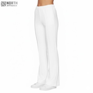 Oversized Joggers 100% Cotton French Terry Heavyweight <b>Black</b> Flared Sweat Track Pants <b>Men</b> Joggers For <b>Mens</b> Winter Trousers - Product Image 6