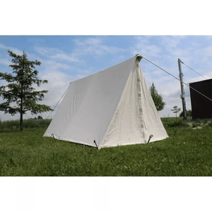 Tente d'été trois saisons Viking en toile imperméable avec structure en bois, types de renforts droits, tailles 3m, 4m, 5m, double ou simple couche - Product Image 6