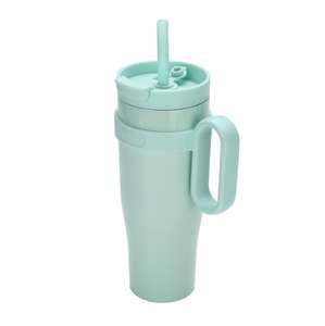 Venta directa de fábrica, vasos aislantes de acero inoxidable de gran capacidad con asa - Product Image 2