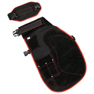 Chaps de maréchal-ferrant professionnels avec soutien dorsal, en Cordura et cuir suédé sur mesure, tabliers de maréchal-ferrant avec ceinture réglable - Product Image 1