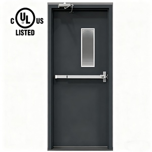 Thiết Kế Hiện Đại Thương Mại Thép Chống Cháy Khẩn Cấp Thoát Khỏi Cửa Cháy Đánh giá Của Nhãn Hiệu Mở Cho Căn Hộ Bệnh Viện Hoàn Thành Bề Mặt - Product Image 2