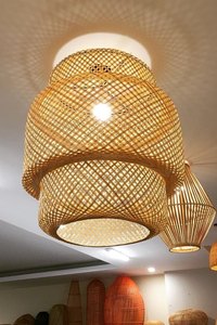 Bamboo ceiling <b>lights</b>, chandeliers, <b>decorative</b> <b>lights</b> for restaurants and homes. - Product Image 2