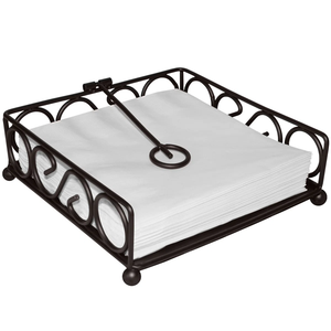 ที่ใส่ผ้าเช็ดปากโลหะน้ำหนักเบามีสไตล์และโครงสร้างแข็งแรงสำหรับโต๊ะในครัวและของตกแต่งบ้าน - Product Image 4