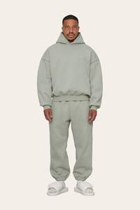 Ropa de hombre de alta calidad, Sudadera con capucha de gran tamaño de algodón pesado de alta calidad para mujer, ropa de calle, estilo pulóver, servicio OEM - Product Image 2