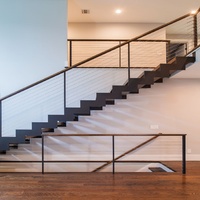 Solutions de gros modernes et sophistiquées offrant des escaliers droits à double poutre de qualité supérieure