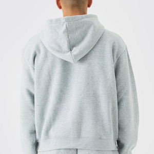 Conjuntos cortos con capucha y cremallera para hombre de calidad caliente, conjuntos cortos con capucha transpirables personalizados para hombre, conjuntos cortos con capucha de secado rápido, conjuntos de pantalones cortos con capucha - Product Image 3