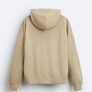 Sudadera con capucha personalizada de fabricante de fábrica básica, Sudadera con capucha de bolsillo de canguro para hombre y niño de gran tamaño - Product Image 3