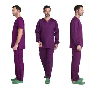 Tenues médicales en coton 200 GSM, uniformes d'hôpital, vêtements de travail robustes pour médecins et infirmières - Product Image 4