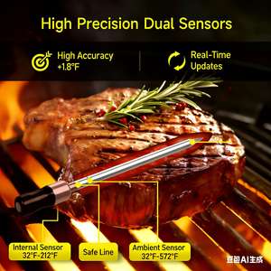 Thermomètre à viande sans fil avec 2 sondes à viande - Product Image 5