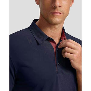 Camisas de Golf para Hombre, Polo de Manga Corta con Cuello, Camisa Informal de Tenis, Negocios, Deportes al Aire Libre - Product Image 4