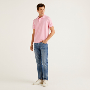 Polo de Golf esencial para hombre en blanco liso de alta calidad, Camiseta con cuello, logotipo de sublimación, polos de talla grande para hombre - Product Image 2