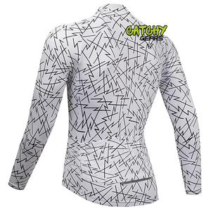 เสื้อปั่นจักรยานแขนยาวสไตล์ใหม่เสื้อผ้ากีฬาฤดูหนาวของจีนระบายอากาศได้ดีไซส์พิเศษ - Product Image 6