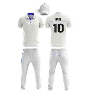 Uniforme de cricket personnalisé 100% à quantité minimale de commande bas pour hommes, nouveau design - Product Image 5