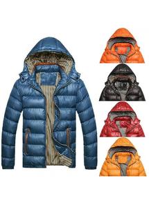 Chaquetas de burbujas para hombre a la moda, lienzo de color personalizado, diseño clásico personalizado - Product Image 3