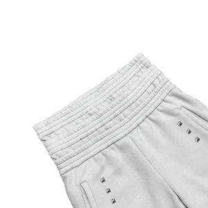 Fabricant personnalisé Pantalon de jogging double couche à la taille en coton éponge français imprimé Pantalon de survêtement ample pour hommes - Product Image 4