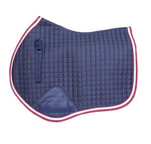 Espuma, satén Horse Saddle Pad Ecuestre Real Cuadrado Acolchado Algodón Comfort English Horse Saddle Pad Purpose Quilted Western - Product Image 2
