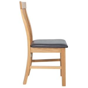 Silla de cocina de diseño Popular de alta calidad, asiento de cuero de madera de teca para comedor, muebles de restaurante de estilo Patio, el mejor vendedor - Product Image 3