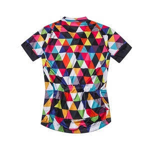 เสื้อปั่นจักรยานผ้าเจอร์ซีย์3D ระบายอากาศได้ดีผ้าแห้งเร็วป้องกันแบคทีเรียรอบสูงออกแบบได้ตามต้องการ - Product Image 4