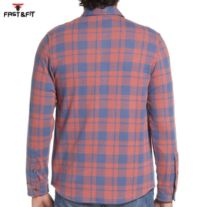 Diseño Popular Venta caliente Gimnasio Deportes Correr Camisa Hombres Deportes al aire libre Hombres Camisa de franela Hecho en Pakistán - Product Image 2