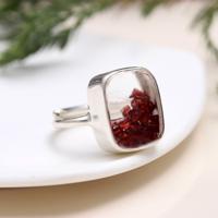 Anillo de Plata de Ley 925 con Granate Natural, Hecho a Mano, para Fiestas, Bodas, Joyería Curativa, Engaste de Bisel, Venta al por Mayor
