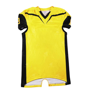 Maillot d'uniforme de football américain de qualité supérieure Design personnalisé Contrôle de l'humidité Maillot de football américain élégant à séchage rapide pour hommes - Product Image 1