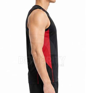 Venta al por mayor de fábrica: Camisetas sin mangas personalizables para entrenamiento casual, transpirables, de punto, de secado rápido y ecológicas. - Product Image 5
