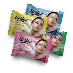 Beyou – savon beauté Romance élégance huile d'olive avec extrait plus vitamine E nettoyage de base de toute la peau visage et corps