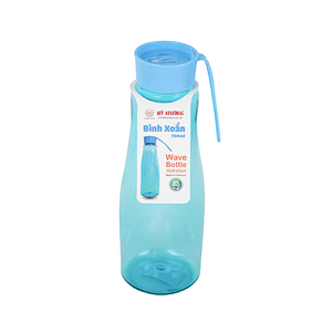 Bouteille d'eau en plastique réutilisable de 700 ml, avec couvercle à visser, résistante aux fuites, légère, pour les voyages et le bureau - Product Image 2