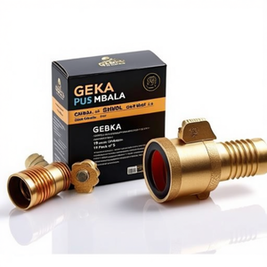 ข้อต่อสายยางทองเหลือง GEKA Plus SH ขนาด 19 มม. สำหรับสายยางรดน้ำ แพ็ค 5 ชิ้น - Product Image 3
