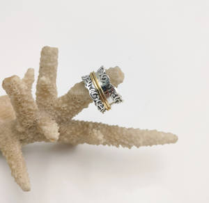 Anillo de moda Unisex ecológico de alta calidad de lujo de Plata de Ley 925 para mujer con ajuste de bisel de forma para fiestas de bodas - Product Image 2