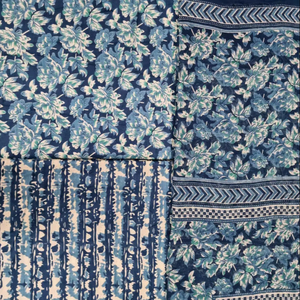 Tela de brocado de algodón ecológica Shabby Chic, urdimbre de punto de estilo liso bordado ligero para ropa de niñas - Product Image 1