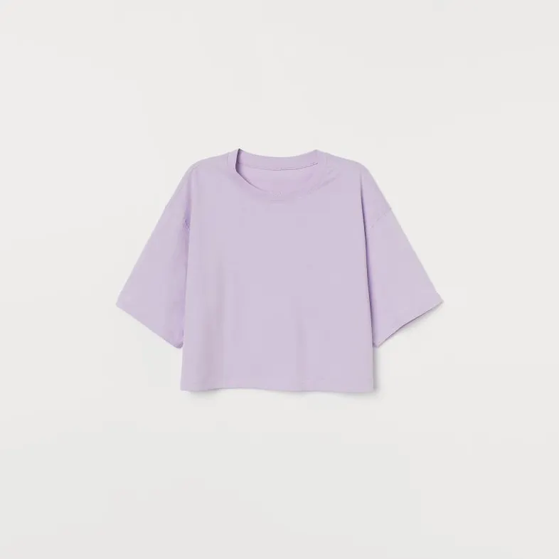 Neues Produkt plus Größe Damen Crop Tops Shirts und Tops schlichte übergroße Langarm T-Shirt Damen Blusen & Shirts für Frauen