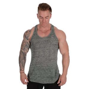 Wholesale Custom Cotton Stringer Gym Vest Fitness <b>Singlet</b> Workout Muscle Bodybuilding <b>Mens</b> Tank top - Product Image 1