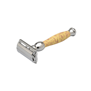 Maquinilla de afeitar de seguridad ajustable de acero inoxidable de la mejor calidad, cómoda maquinilla de afeitar desechable de 3 hojas a bajo precio - Product Image 4