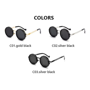 Nouvel Arrivage 2026 – Lunettes de Soleil Rondes Polarisées UV400 avec Filtre ND Réglable 1-9 et Logo Personnalisé pour Hommes, Idéales pour la Conduite et la Pêche - Product Image 5