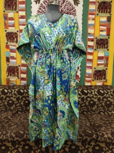 Taille libre Boho coton caftan robe dentelle vêtements d'été femmes vêtements de villégiature plage vêtements de nuit plage couvrir robe de soirée - Product Image 2