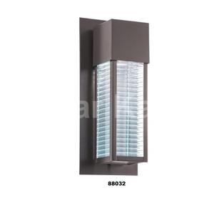 Meilleure vente lanterne murale en verre transparent en métal argenté lanterne murale décorative pour la maison jardin cour balcon décor - Product Image 5