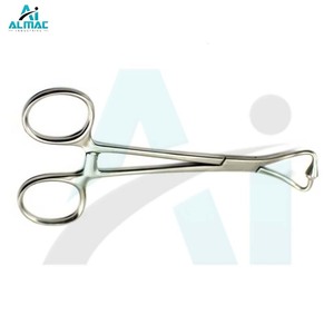 Fórceps de toalla de bola y enchufe de grado hospitalario ALMAC, instrumento reutilizable de acero inoxidable para una sujeción confiable de cortinas y agarre seguro - Product Image 3