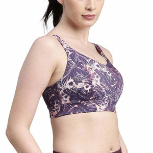 Soutien-gorge de sport sexy personnalisé d'usine OEM pour femmes, vêtements de sport respirants avec bretelles arrière, vêtements de fitness à motif de lettres - Product Image 6