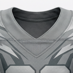 Maillot de football américain personnalisé à manches longues, grande taille, imprimé, technique, 100% polyester, prix compétitif, uniforme de sport - Product Image 4