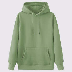 Haute qualité 100% coton Street Style Hoodies dernière arrivée sweat à capuche homme teint uni pour un usage décontracté - Product Image 4