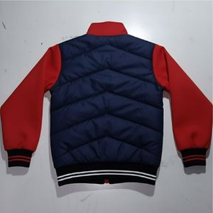 Veste d'hiver en duvet pour homme avec impression intégrale, logo personnalisé, col montant, veste pour homme, vestes pour homme - Product Image 6