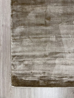 Premium Handgewebter Seide/Wolle Teppich mit Modernem Blumenmuster, Rutschfest, Waschbar, Mittellanger Flor, Rechteckig, für Zuhause