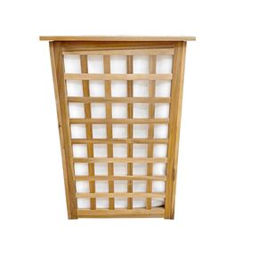 Mesa de centro moderna de madera maciza con diseño personalizable para uso en sala de estar y baño - Product Image 1