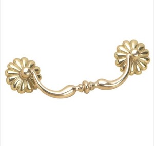 Tirador elegante de diseño elegante, herrajes de puerta de Metal de latón moderno, precio de fábrica, tirador de armario y tirador de cajón de cocina - Product Image 6